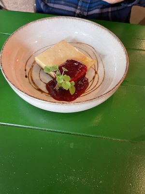 Cheese cake  at Vegan Pizza Bar in Rotterdam