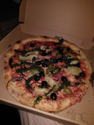  at Vegan Pizza Bar in Rotterdam
