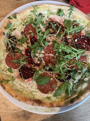   at Vegan Pizza Bar in Rotterdam