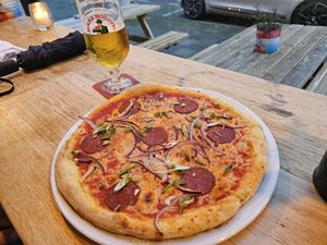 Papa Ronny at Vegan Pizza Bar in Rotterdam