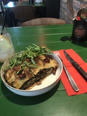 White Lasagna😍  at Vegan Pizza Bar in Rotterdam