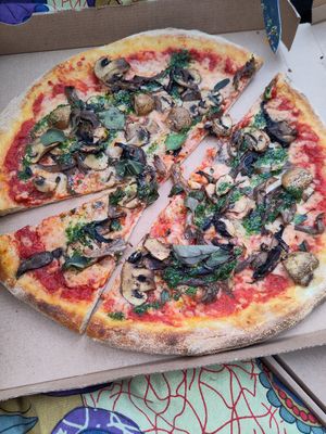  at Vegan Pizza Bar in Rotterdam