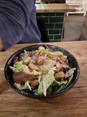 Caesar salad   at Vegan Pizza Bar in Rotterdam