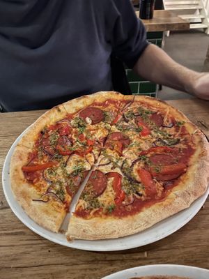 Sala Mommy  at Vegan Pizza Bar in Rotterdam