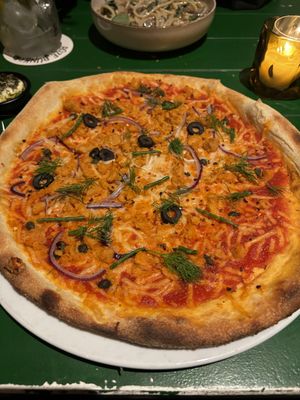   at Vegan Pizza Bar in Rotterdam