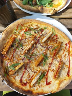 K-Pizza --- July 4th at Vegan Pizza Bar in Rotterdam