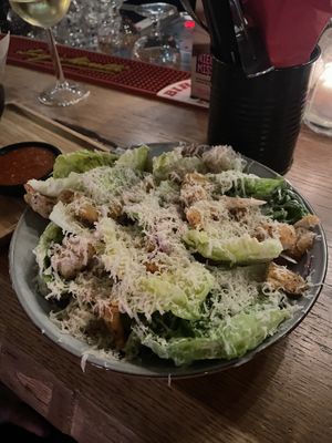 Caesar salad  at Vegan Pizza Bar in Rotterdam