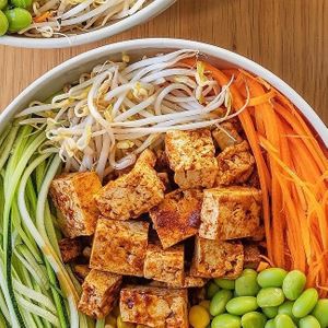 Vegan Poké bowl  at Seed Superfood in Pescara