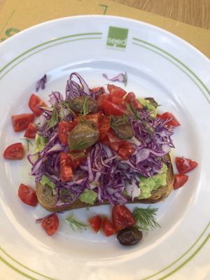 Order this toast without cheese  at Seed Superfood in Pescara