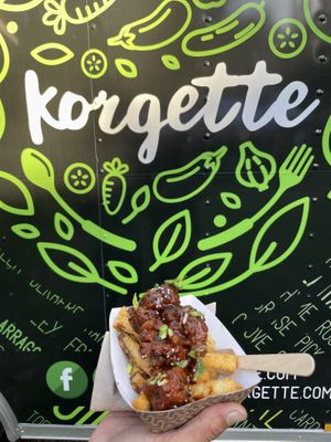 Food at The Vegan Market in Orlando