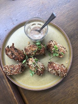 Jackfruit croquettes  at Annapoorna in Rio De Janeiro
