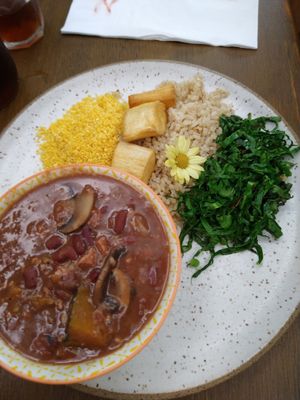Feijoada vegana at Annapoorna in Rio De Janeiro