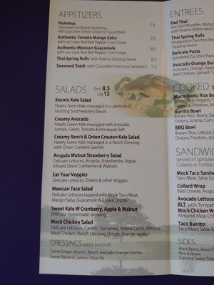Menu 2 of 6 at Raw Can Roll Cafe in Wayne