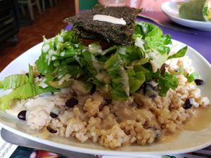 Macro "bowl" at Raw Can Roll Cafe in Wayne