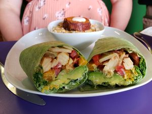 Brreito at Raw Can Roll Cafe in Wayne