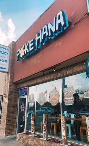 exterior at Poke Hana in Orlando