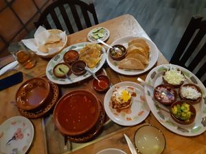 2 at El México de Frida in San Luis Potosi