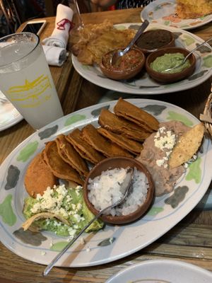 Platillos veganos! at El México de Frida in San Luis Potosi