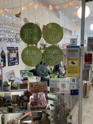 Vegan winkel in Barcelona  at Som Vegans in Barcelona