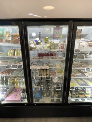 Fridges  at Som Vegans in Barcelona