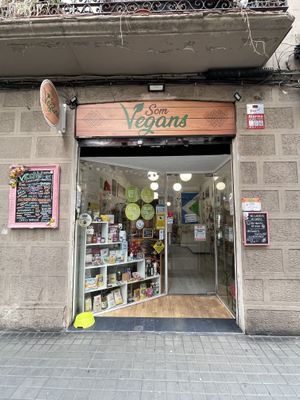   at Som Vegans in Barcelona