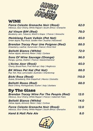 All Vegan Friendly Natural Wines at High House in Seoul