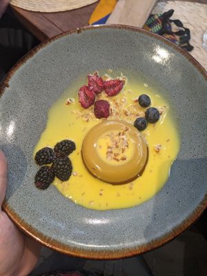 gelatina at Ojo de Maíz in Mexico City