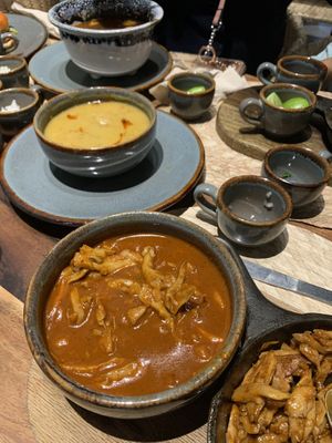 Options at Ojo de Maíz in Mexico City