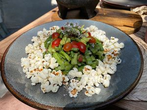 Ensalada de nopal   at Ojo de Maíz in Mexico City