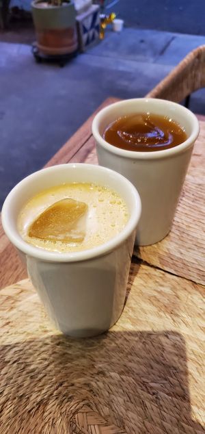 Tepache and Horchata at Ojo de Maíz in Mexico City