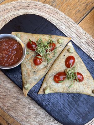 Tetelas  at Ojo de Maíz in Mexico City