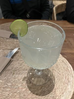 lemonade  at Ojo de Maíz in Mexico City