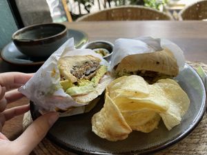 Torta   at Ojo de Maíz in Mexico City