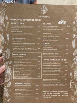   at Ojo de Maíz in Mexico City