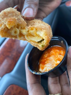 Mac n Cheeze Donuts! at Burgers and Booch in Orlando