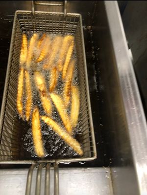 All Sandwiches are served with seasoned Burro Fries. at Burgers and Booch in Orlando