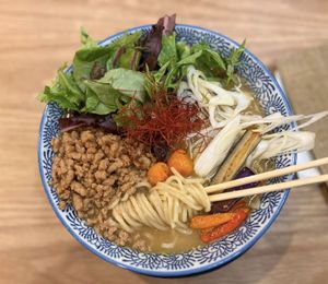 Vegan curry tan tan   at Orenchi Ramen in Santa Clara