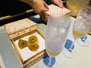 Welcome drinks   at Haoma in Bangkok