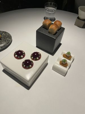 First expression. The broiche!!  at Haoma in Bangkok