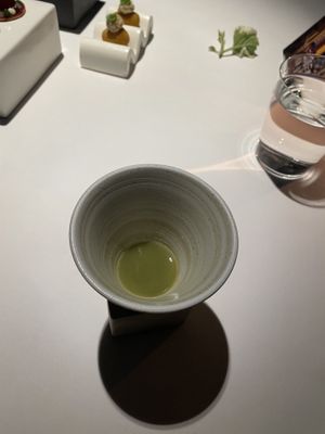 Green mango panna   at Haoma in Bangkok