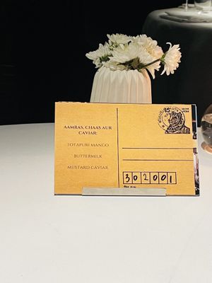 Palate cleanser  at Haoma in Bangkok