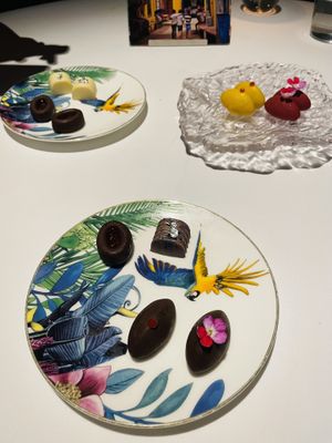 Petit fours. Mine were vegan  at Haoma in Bangkok