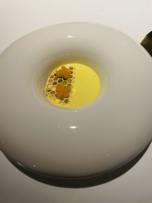 Rasmalai. Amazing. Vegan one with tofu  at Haoma in Bangkok