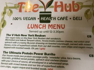 I had the Reuben  at The V Hub in Swansea