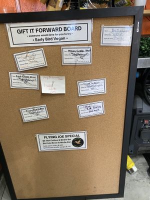 This is awesome!  at Early Bird Vegan in Tempe