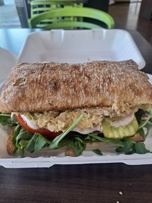 Tuna Sandwich at Early Bird Vegan in Tempe