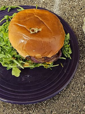 Wild Wild West Burger at Early Bird Vegan in Tempe