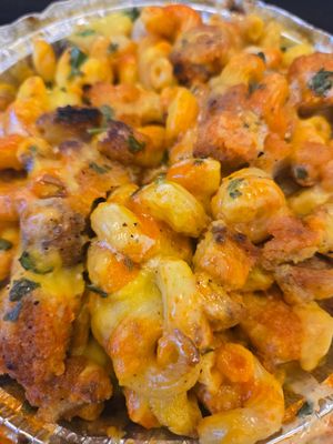 Buffalo chikn mac at Early Bird Vegan in Tempe