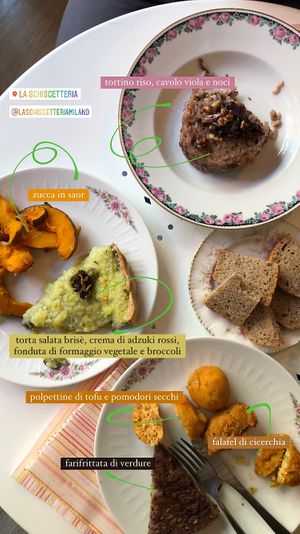 il nostro pranzo  at La Schiscetteria in Milan