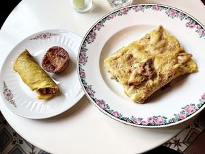   at La Schiscetteria in Milan